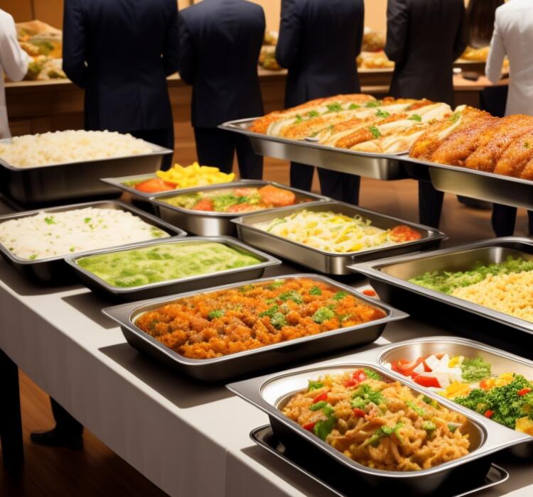 大型活動團餐配送現場案例